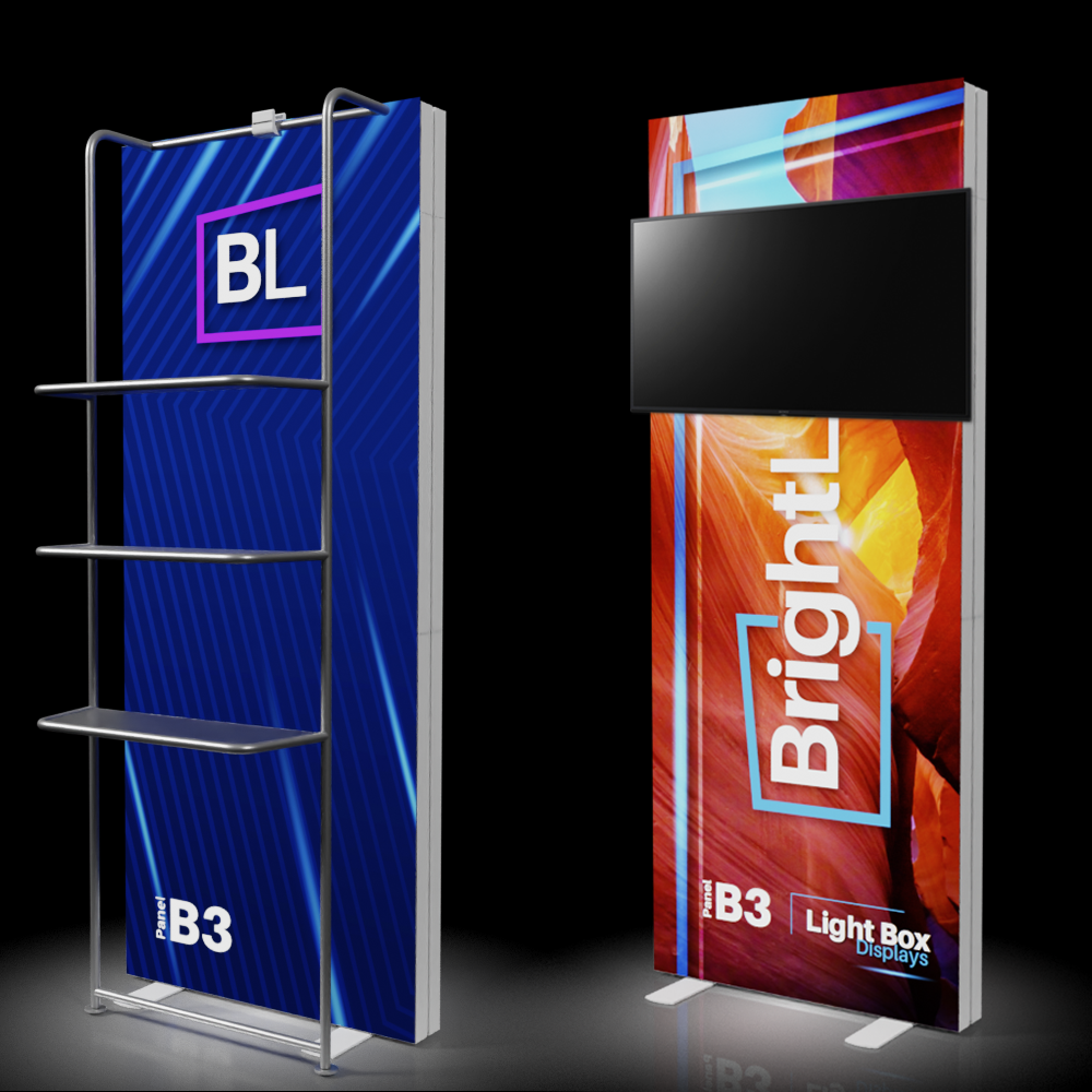 BrightLine Modular Lightbox Displays