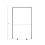 BrightLine K Panel (96″ H x 60″ W)