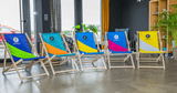 Custom Printed Deck Chair