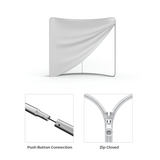 WaveLine Display 6ft Curve Table Top