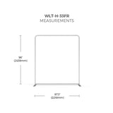 WaveLight LED Backlit Display - 8ft