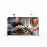 WaveLine Display 8ft Straight Table Top