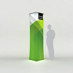 WaveLight LED Backlit Inflatable Square Tower  for Trade Shows and Exhibits