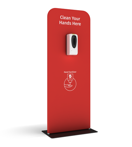 Waveline Automatic Sanitizer Display Stand