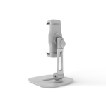 Universal weighted table holder for counter tops at trade shows and events back view
