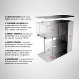 CA700 Counter Case with 6 new features to improve use at trade shows and events