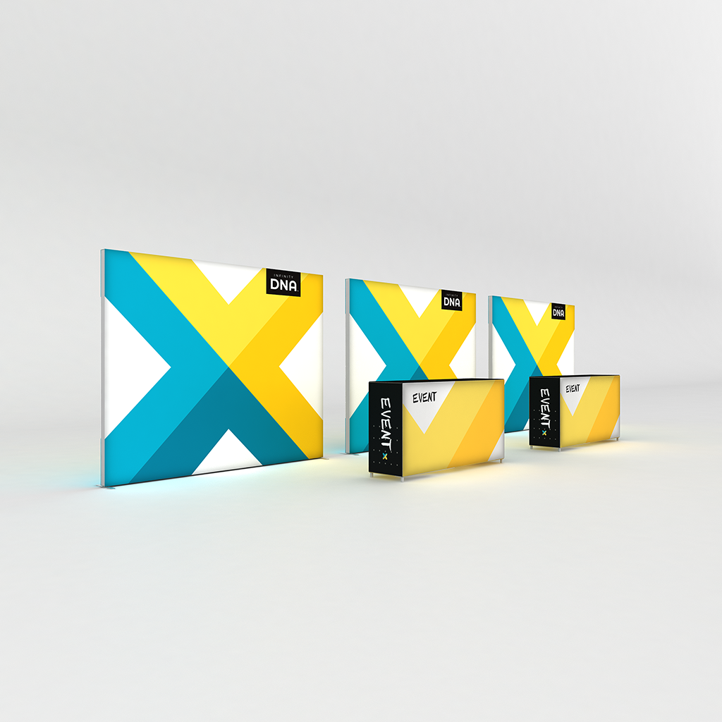 Infinity DNA™ Pro Lightbox Display for Events – Experience Exhibits