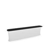 WaveLine InfoDesk Counter and information desk for trade shows and events angled view blank