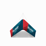 Makitso Blimp Tapered Trio Hanging Banner System