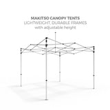 Makitso Outdoor Popup Canopy Tent 10ft frame