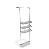 WaveLine® Waterfall Display Shelving for Trade Show Exhibits outside shelf