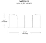 Makitso Waveline Media WLMAEEA Tension Fabric Display measurements