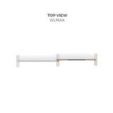 Makitso WLMAE1 Waveline Tension Fabric Display top view