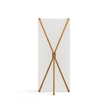 Makitso BrandStand Bamboo X Stand back view