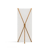 Makitso BrandStand Bamboo X Stand back view