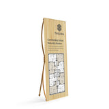 Makitso BrandStand Bamboo X Stand